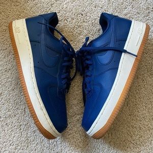 Nike Air Force 1 coastal blue sneakers size 7
